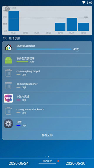 屏幕使用时间