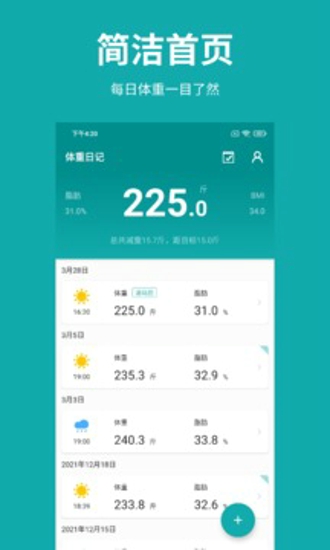 体重日记