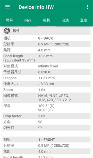 Device Info HW