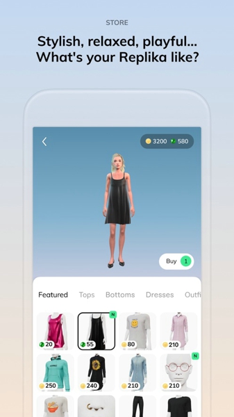 Replika聊天机器人