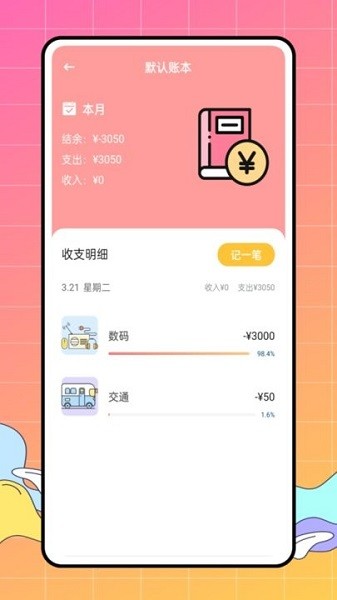 圈子账本记账