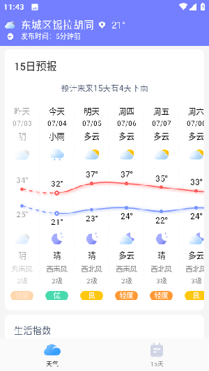 雷公天气