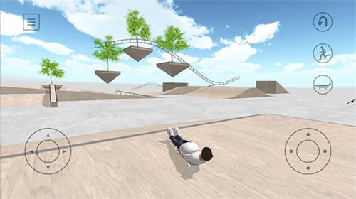 自由滑板模拟