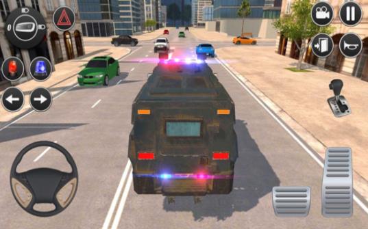 警车模拟器巡逻