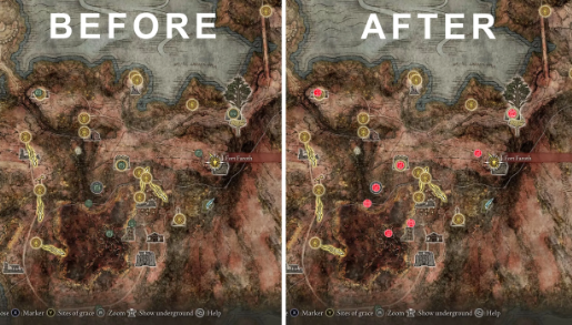 艾尔登法环地图标记MOD