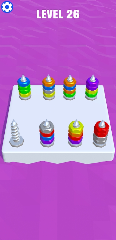 排序螺钉3D(Sort Them screws 3D)