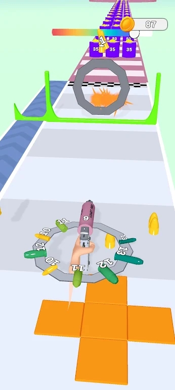 枪旋转跑酷(Rotator Gun Run)