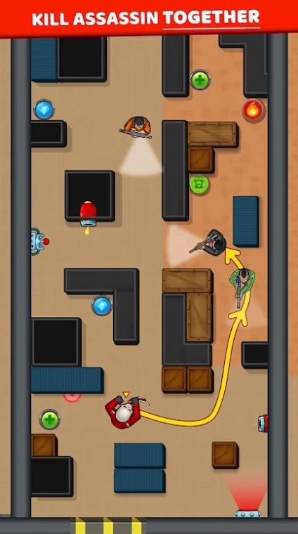 迷宫画线猎人(Draw To Kill - Action Game)