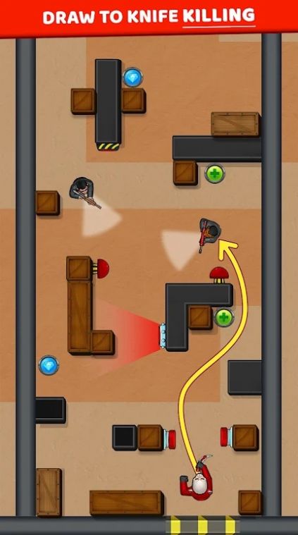迷宫画线猎人(Draw To Kill - Action Game)