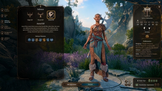 博德之门3星际精灵MODv1.0