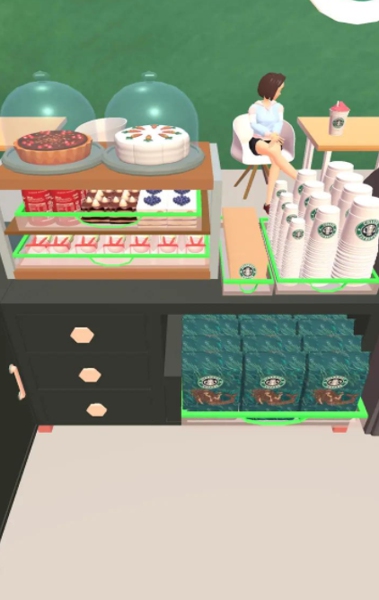 咖啡店陈列师