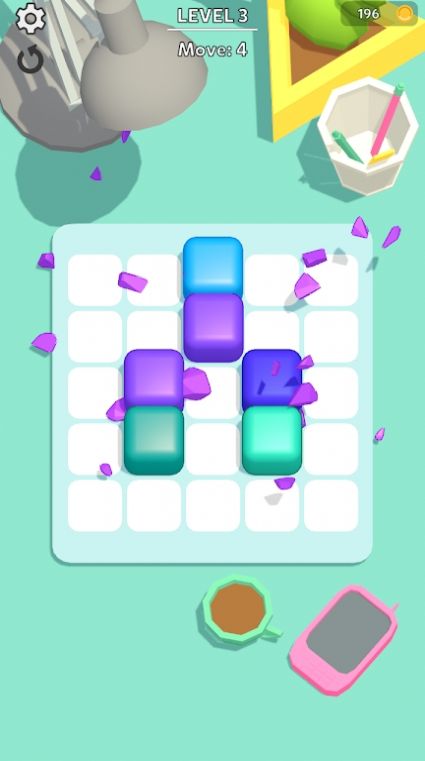 立方体颜色合并（Cube Color Merge）