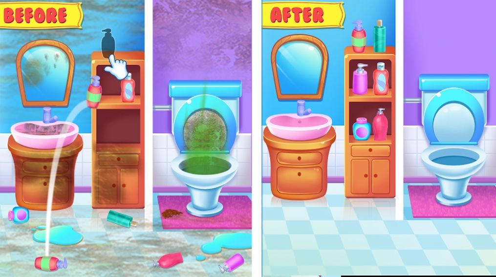 清洁糖果屋（Candy House Cleaning）