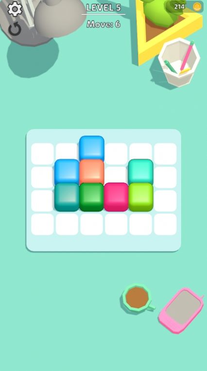 立方体颜色合并（Cube Color Merge）