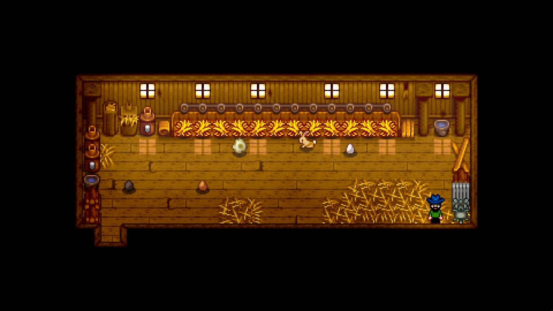 星露谷物语稻草人抚摸动物mod
