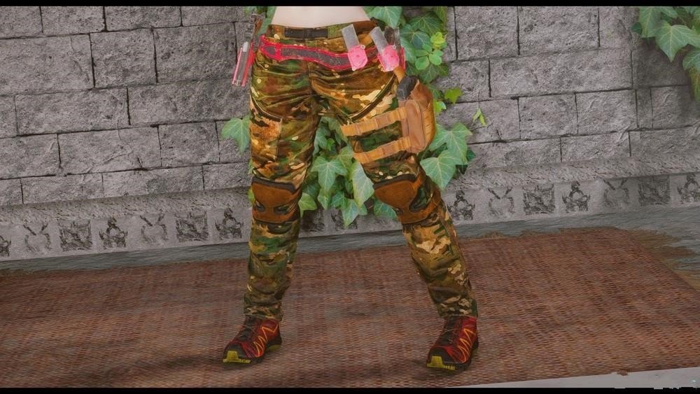 上古卷轴5迷彩作战服MOD