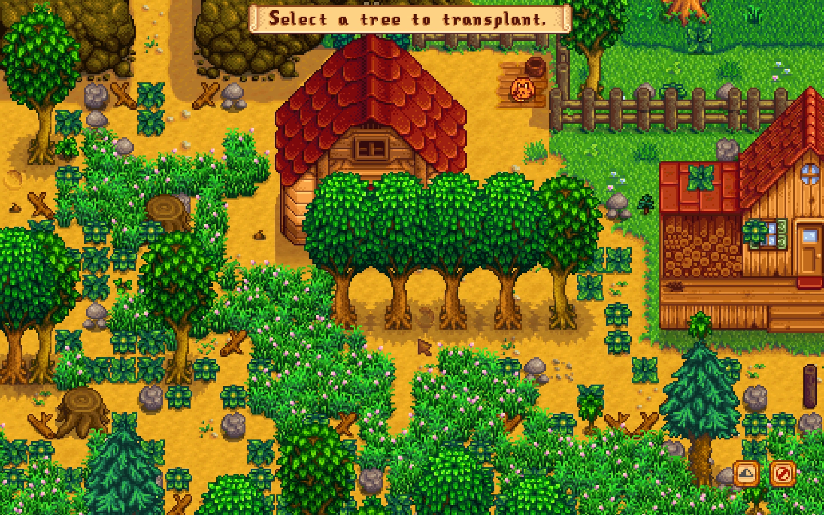 星露谷物语树木移植mod