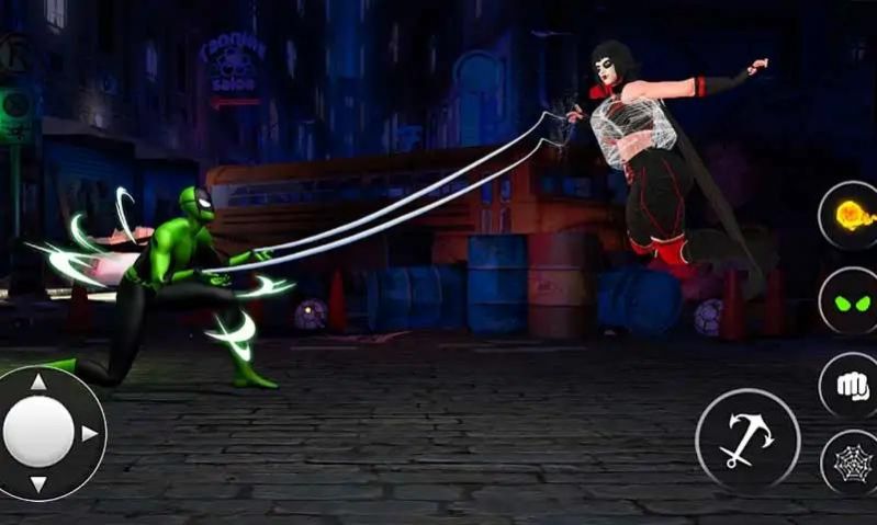 蜘蛛街头霸王（Spider Rope Hero Fighting）