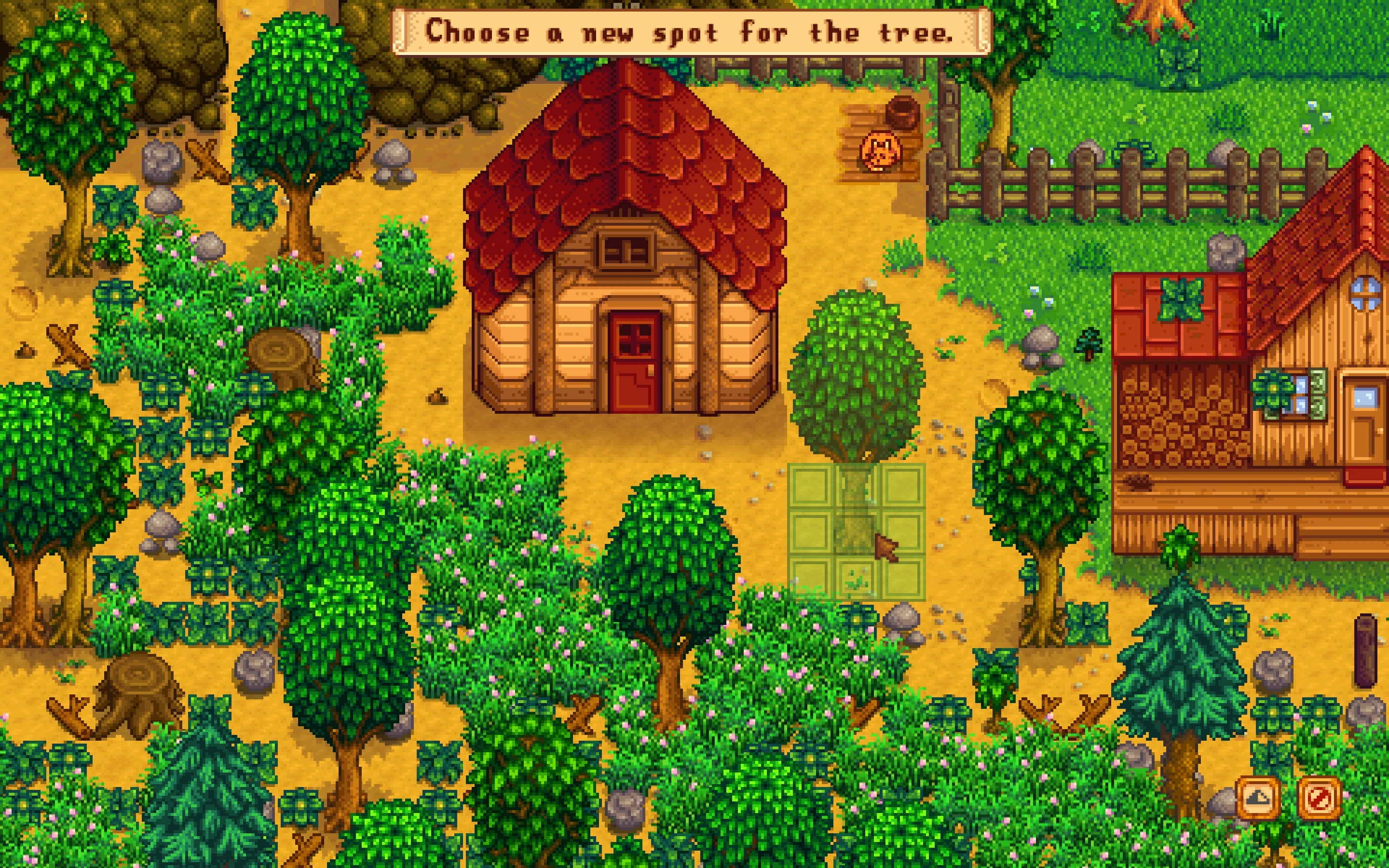 星露谷物语树木移植mod