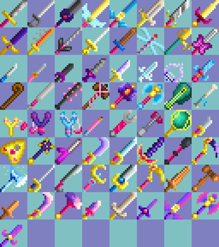 星露谷物语魔法少女武器美化mod