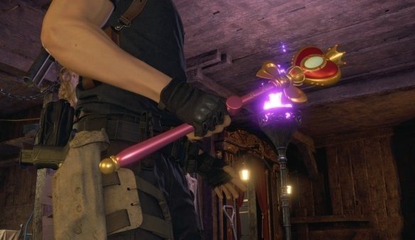 生化危机4美少女战士魔杖MOD