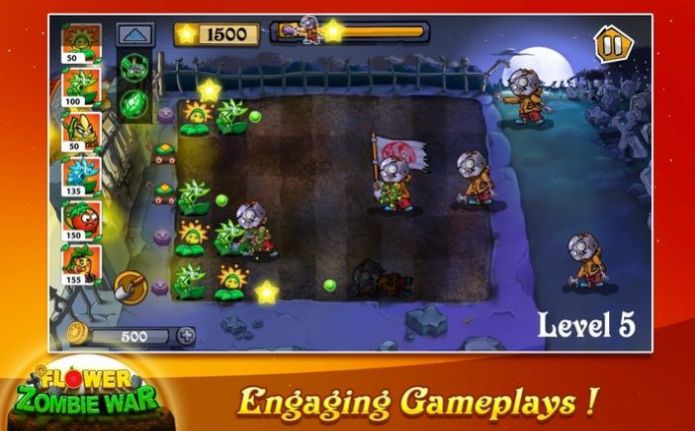 鲜花大战丧尸(Flower Zombie War)