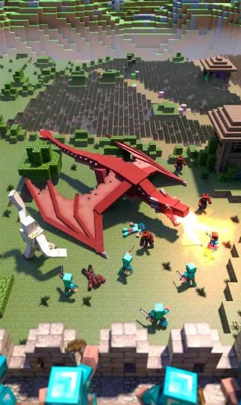 暴徒大军工艺战争（Mob Battle Craft War）