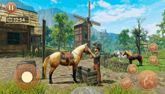 野马奔腾模拟驾驶（Wild Horse Games Horse Sim 3D）
