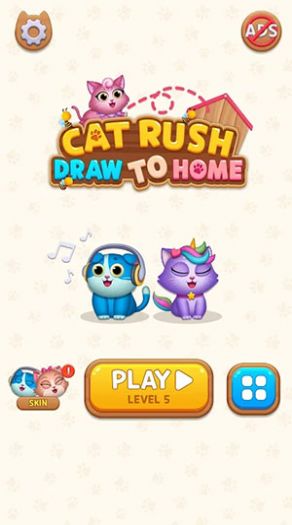 猫咪冲刺画线到家（Cat Rush - Draw to Home）