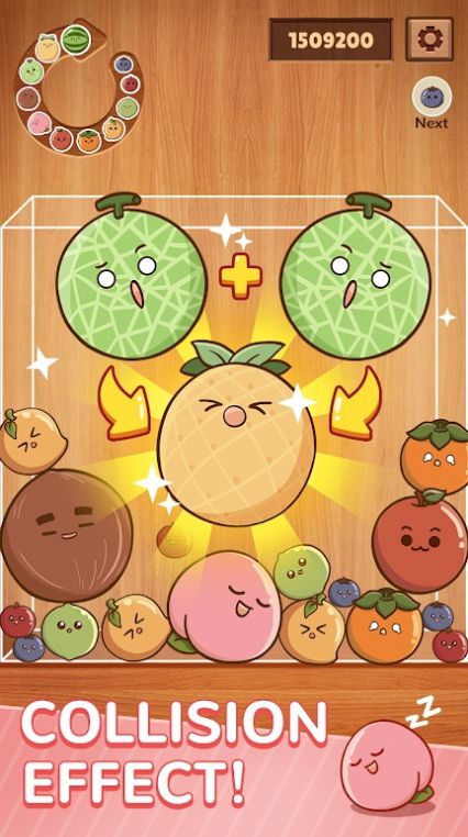 水果合并狂热（Wooden Fruit Merge Mania）