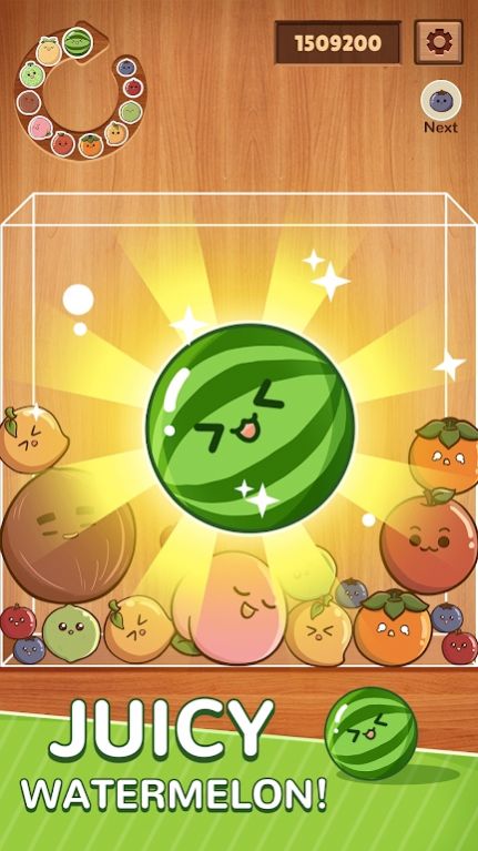 水果合并狂热（Wooden Fruit Merge Mania）