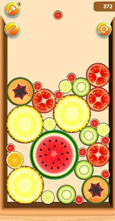 西瓜水果合并拼图（Watermelon Fruits Merge Puzzle）