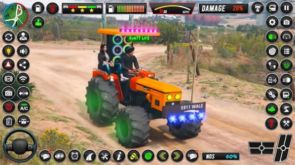 印度拖拉机耕种生活（Farm Tractor Game）