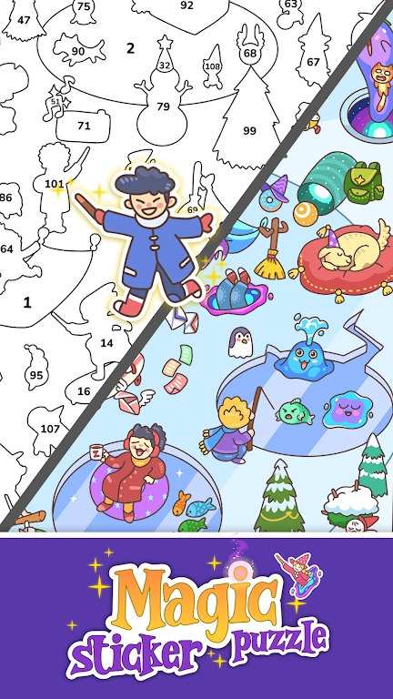 魔法贴纸书(Sticker Book)