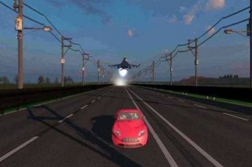 汽车与喷气式飞机（Car vs Jet）