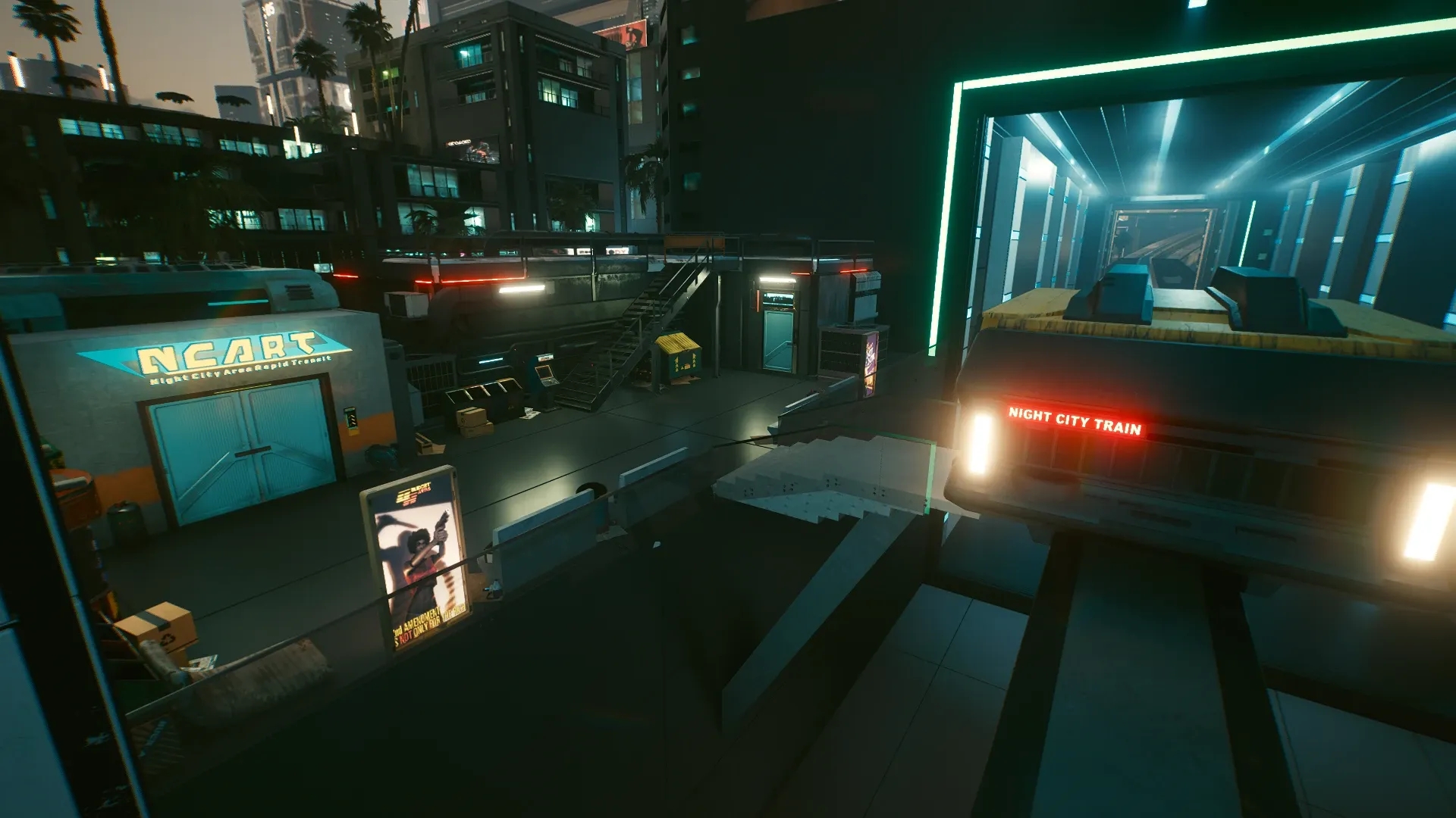 赛博朋克2077地铁系统mod