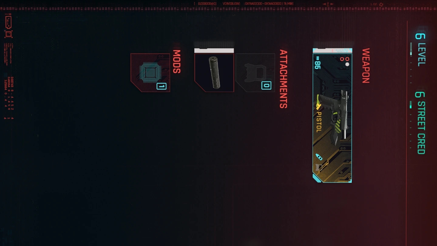 赛博朋克2077武器槽mod