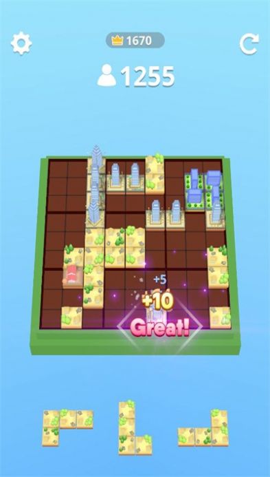摆放方块城市消(Drop Block City)