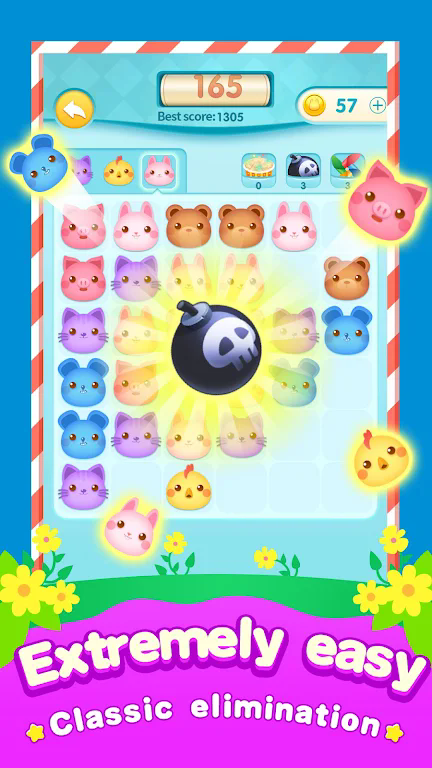奇幻可爱宠物消除(Fantasy Cute Pet Explosion)