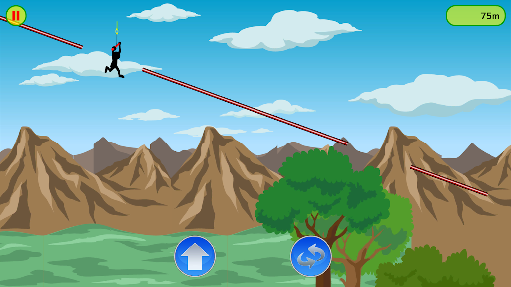疯狂跃迁的火柴人(Stickman Jumping game)