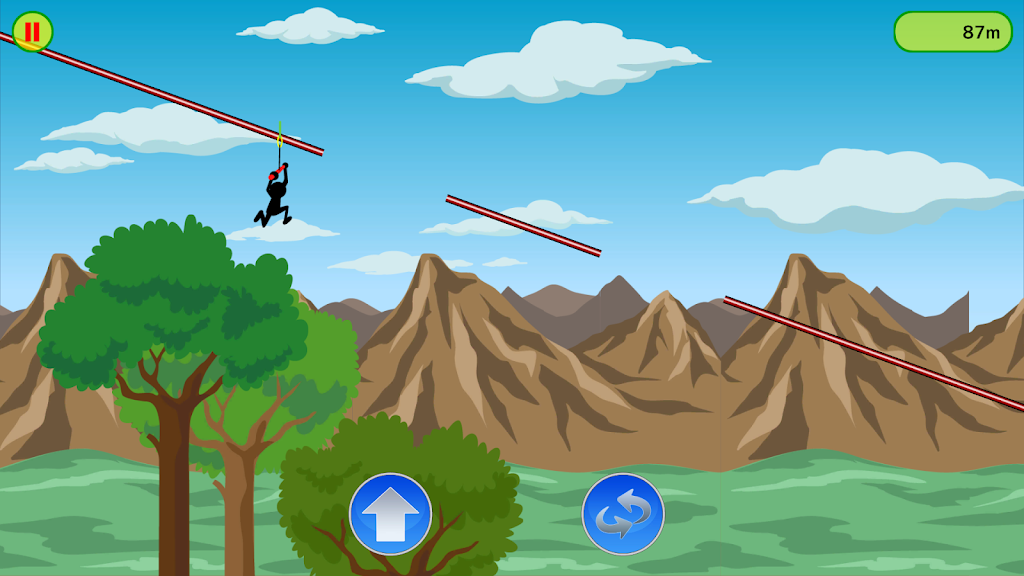 疯狂跃迁的火柴人(Stickman Jumping game)