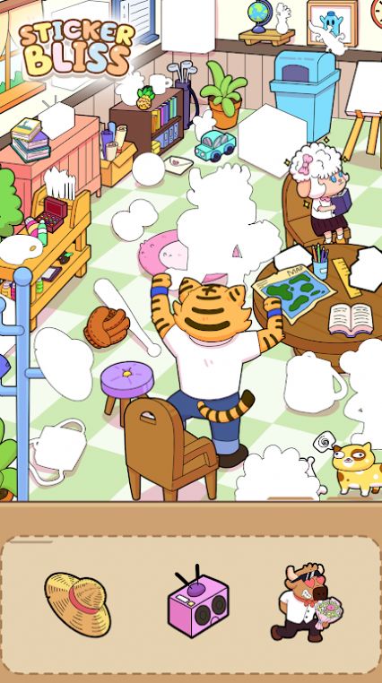 贴纸幸福颜色书(Sticker Bliss)
