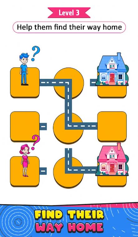 家庭冲刺旋转难题（Home Rush: Rotate Puzzle）