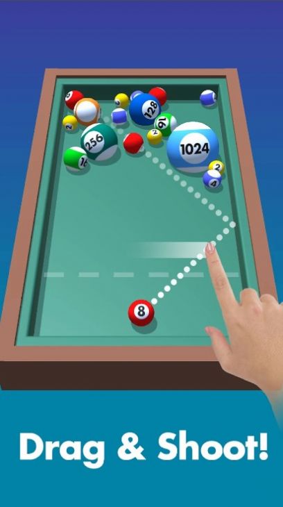 台球射击2048（Pool Shoot 2048）