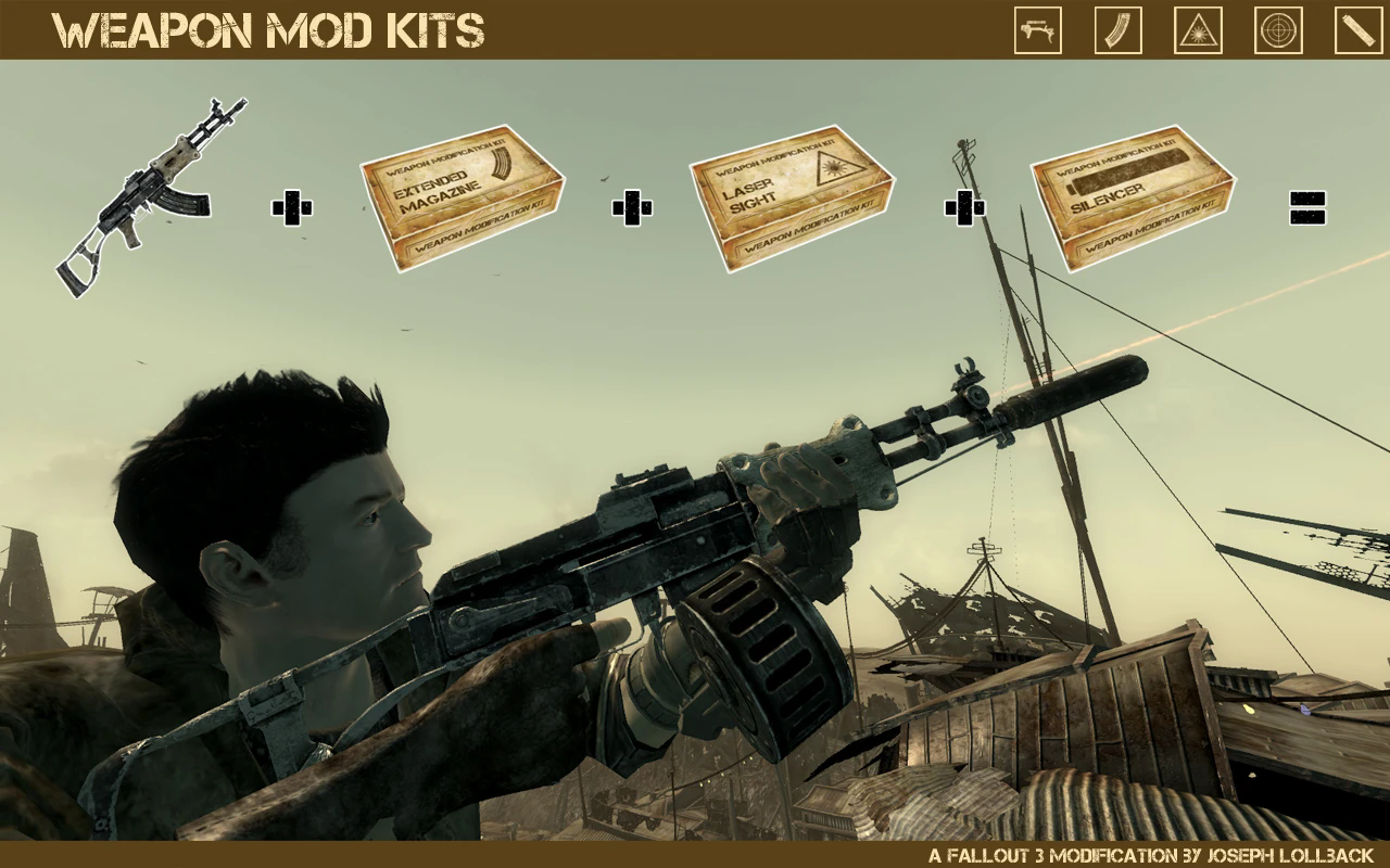 辐射3武器改装mod
