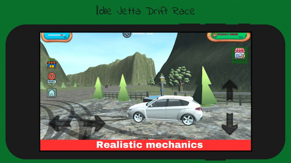 城市漂移升级（Idle Jetta Drift）
