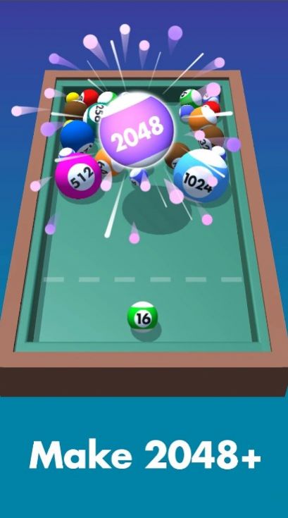 台球射击2048（Pool Shoot 2048）