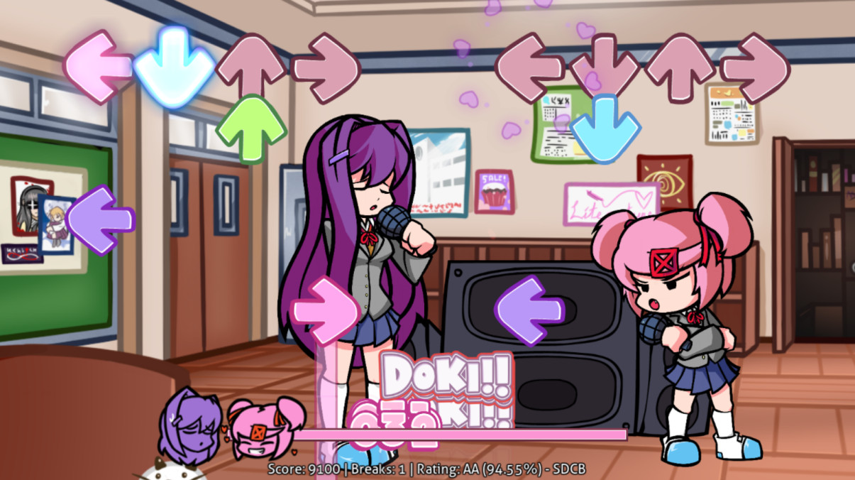 周五夜放克dokidokitakeoverplus模组
