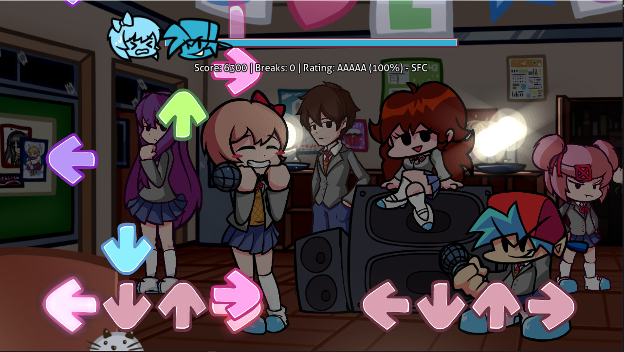 周五夜放克dokidokitakeoverplus模组