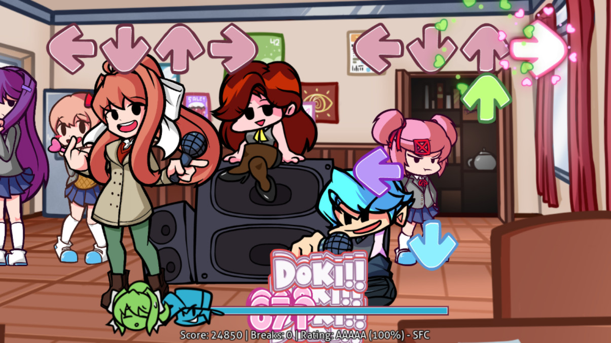 周五夜放克dokidokitakeoverplus模组